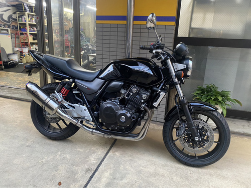 ホンダ CB400SF★スマホホルダー★グリップヒーター付き